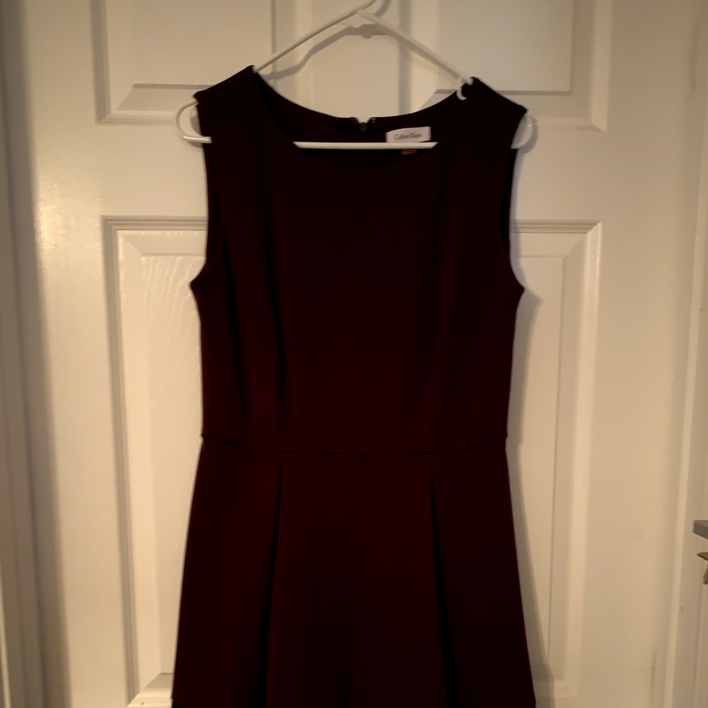 Plum Colored Calvin Klein Dress Size 8